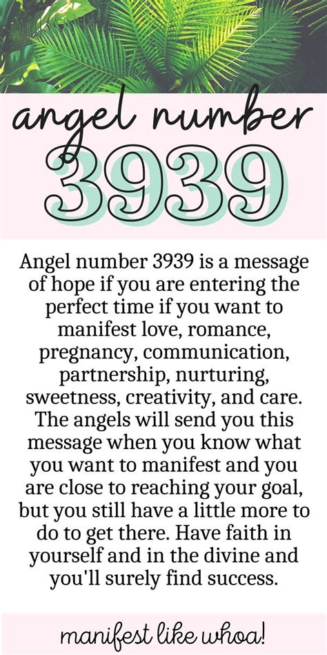 3939 angel number meaning|3939 Angel Number Meaning, Spirituality, Twin。